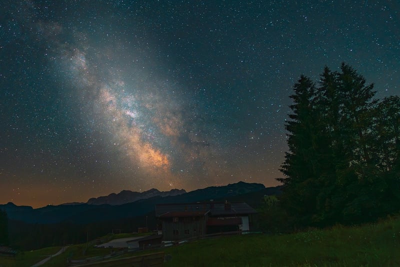 Milky Way Starry Sky